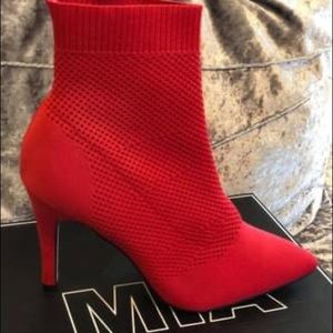 Red Mia Boots
